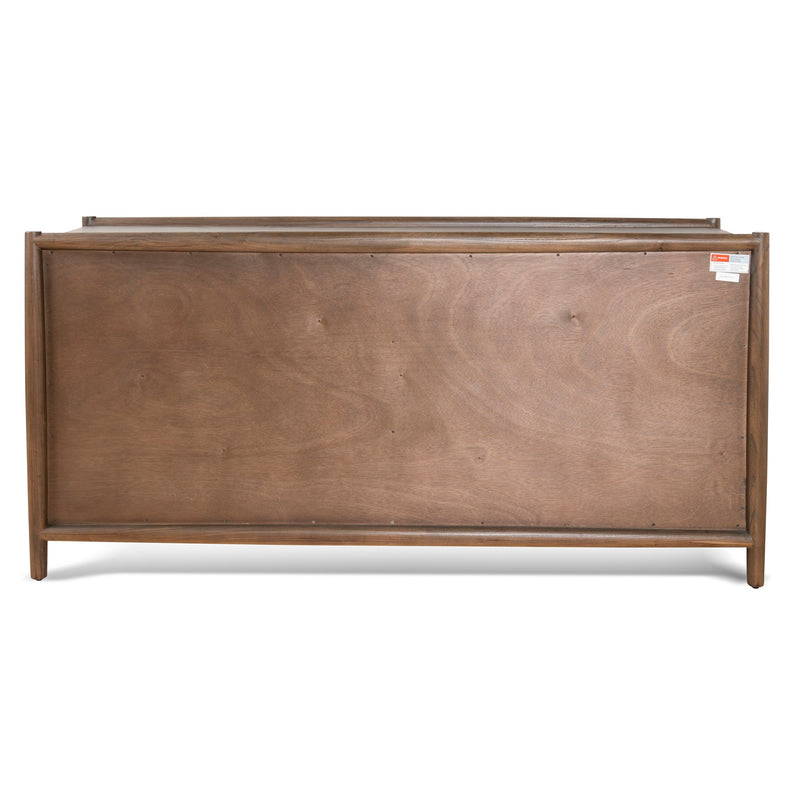 CDT10038-NI 6 Drawer Wooden Chest - Walnut