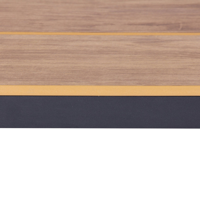 CDT10307-ID 2.3m Charcoal Outdoor Dining Table - Natural