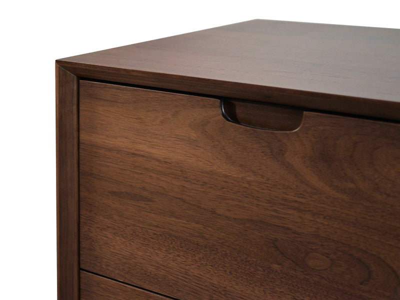 CDT1048-VN 3 Drawer Chest - Walnut