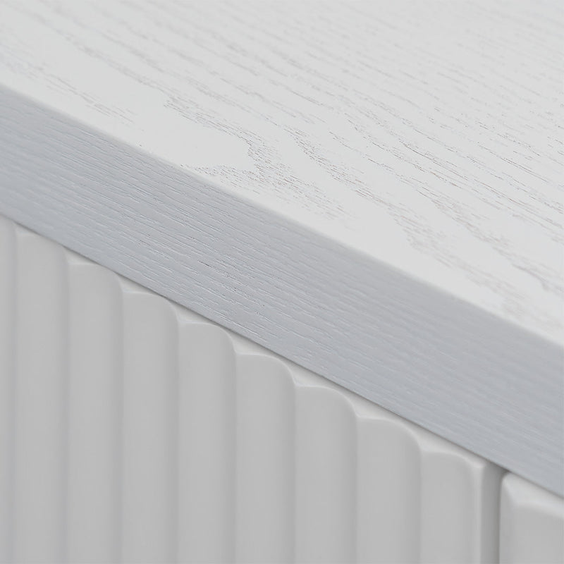 CDT8049-DW 100cm Wooden Storage Cabinet - White