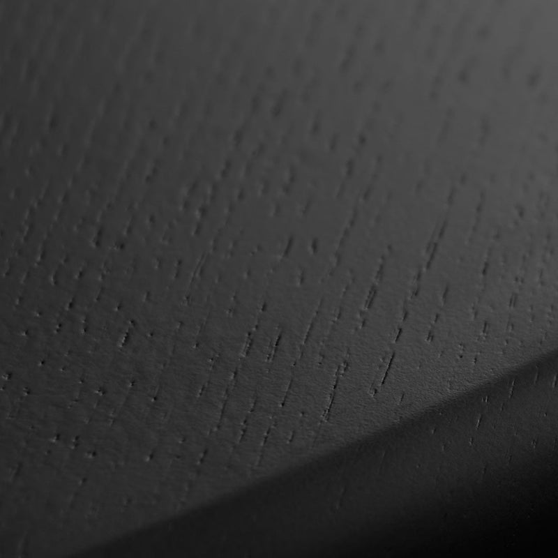 CDT8234-DW 1.4m Round Dining Table - Full Black