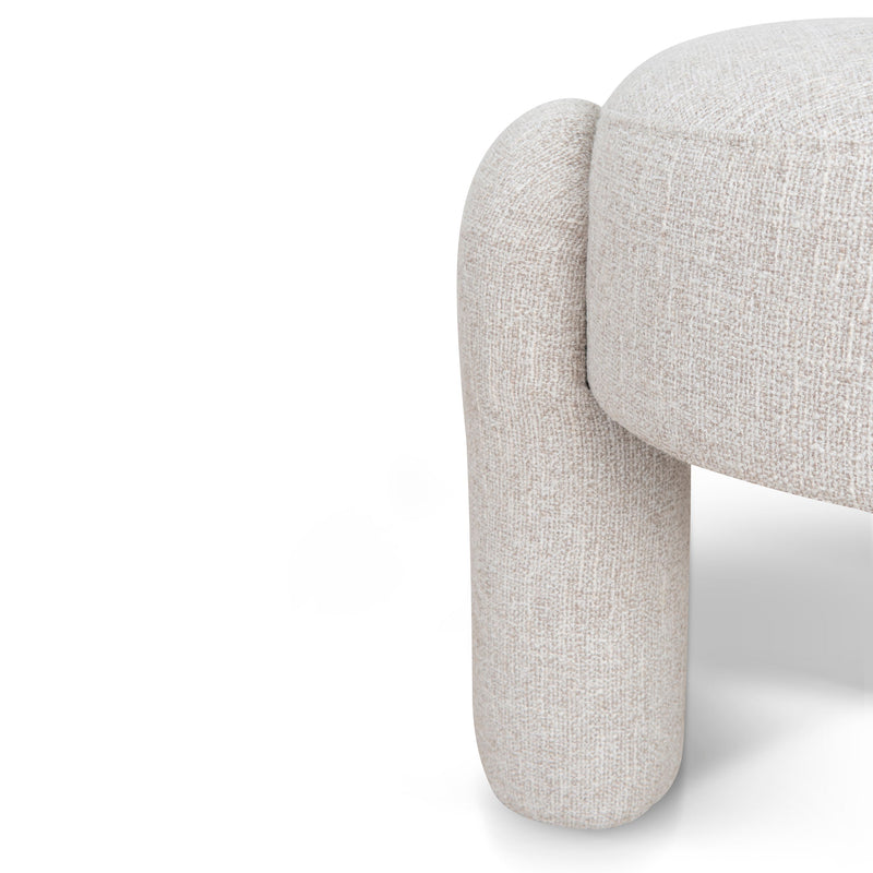 CLC10137-MY Ottoman - Coastal Beige