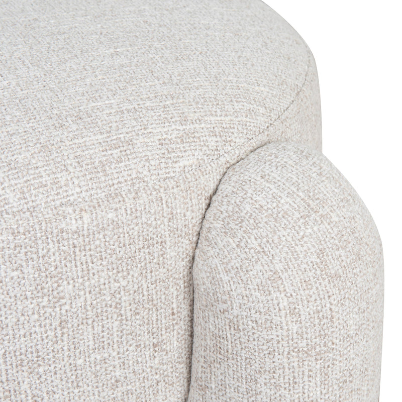 CLC10137-MY Ottoman - Coastal Beige