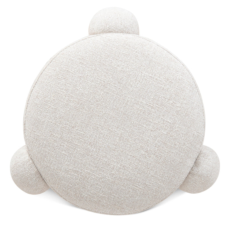 CLC10137-MY Ottoman - Coastal Beige