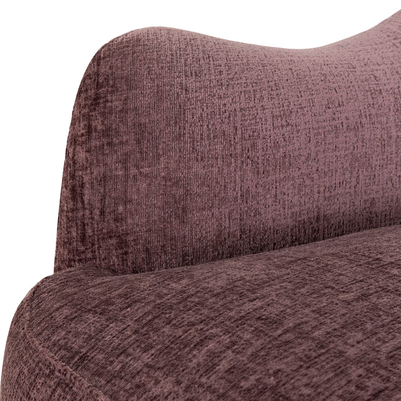 CLC10161-CA Fabric Armchair - Plum