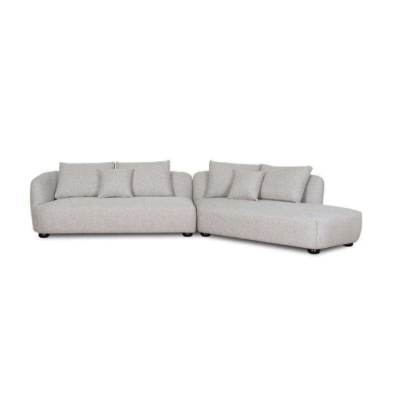 CLC10188-CA 3 Seater Right Chaise Sofa - Sterling Sand