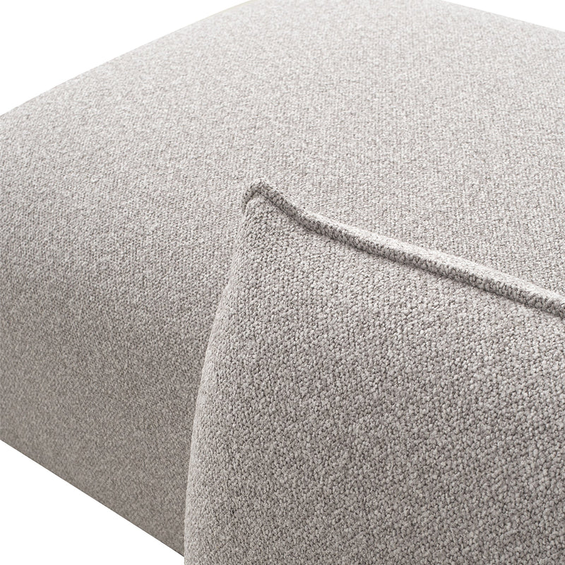 CLC10239-IG 3 Seater Right Chaise Sofa - Clay Grey