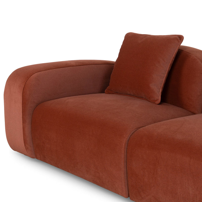 CLC10365-OLS 4 Seater Sofa - Umber Orange