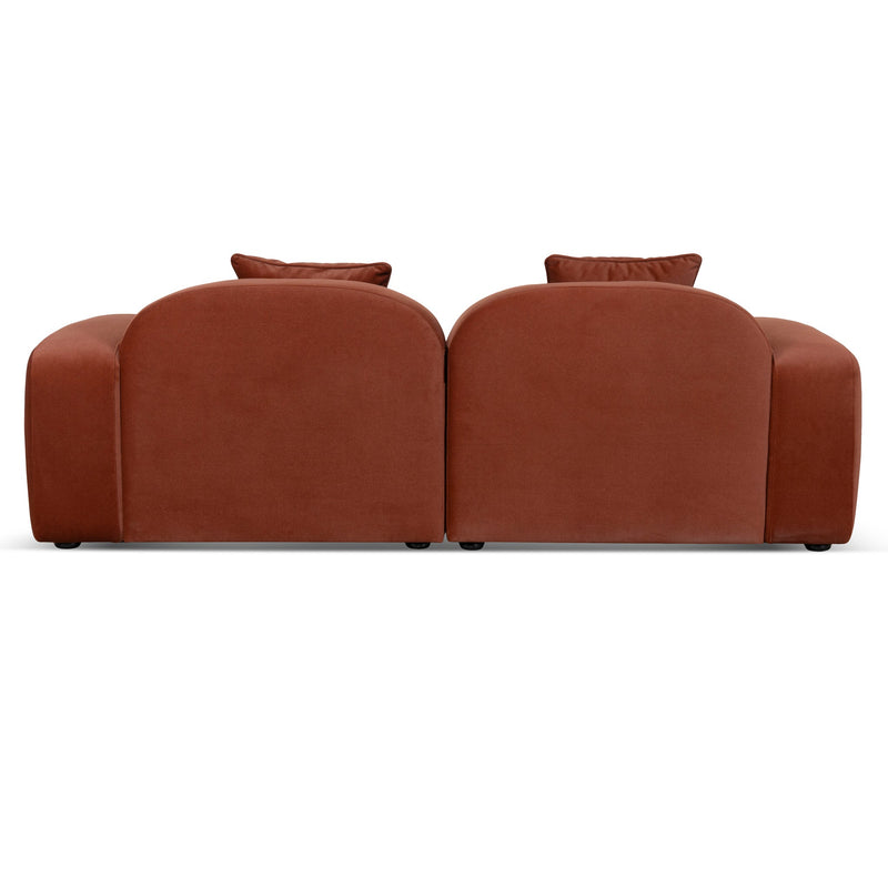 CLC10368-OLS 3 Seater Sofa - Umber Orange