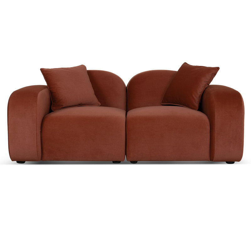 CLC10369-OLS 2 Seater Sofa - Umber Orange
