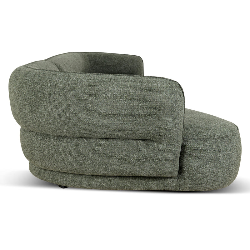 CLC10374-KJ Left Chaise Sofa - Coral Dark Green