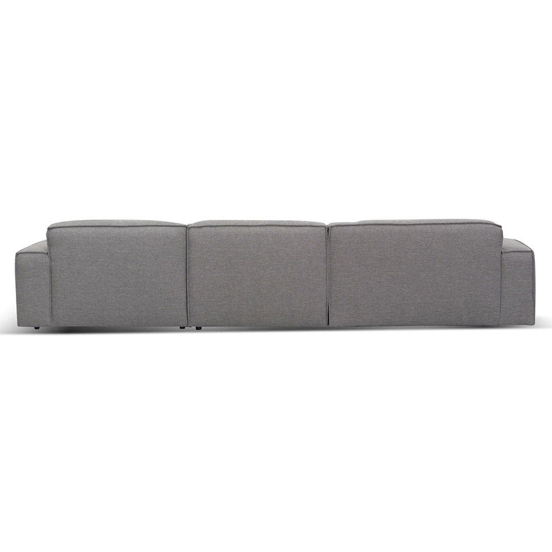 CLC8328-KSO Left Chaise Sofa - Graphite Grey