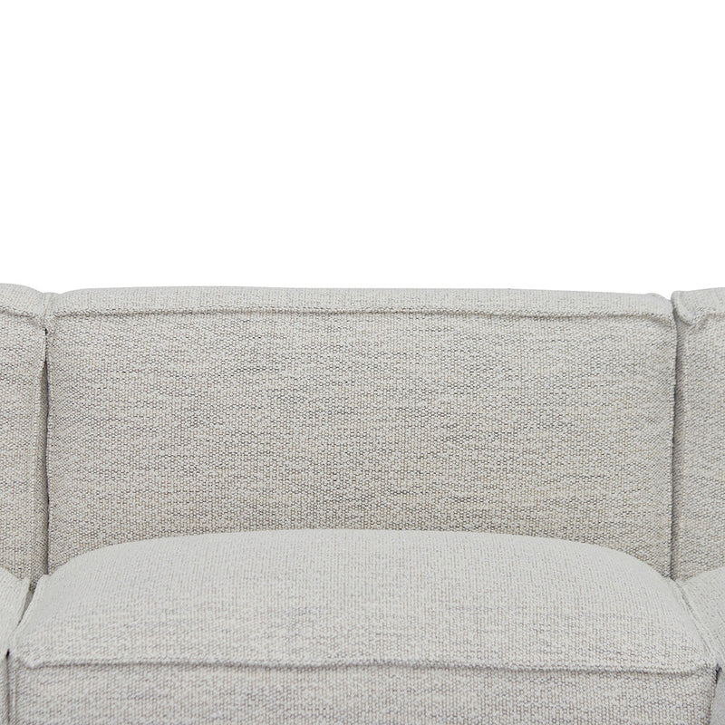 CLC8331-KSO Right Chaise Fabric Sofa - Fog Grey