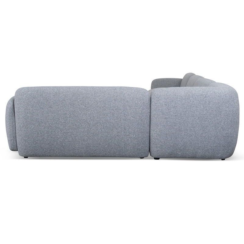 CLC8965-KSO Right Chaise Modular Sofa - Glacier Grey