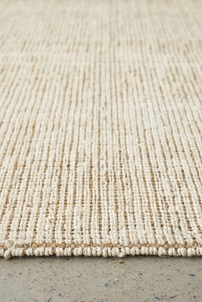 Rug Culture Madras Marlo White
