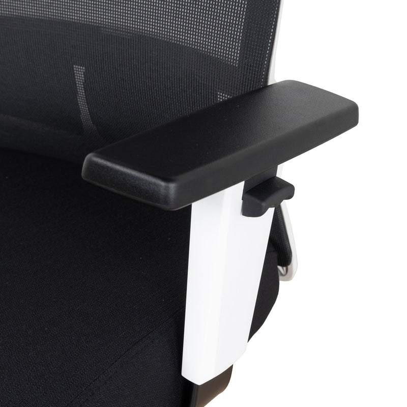 COC8257-UN Mesh Ergonomic Office Chair with Headrest - Black