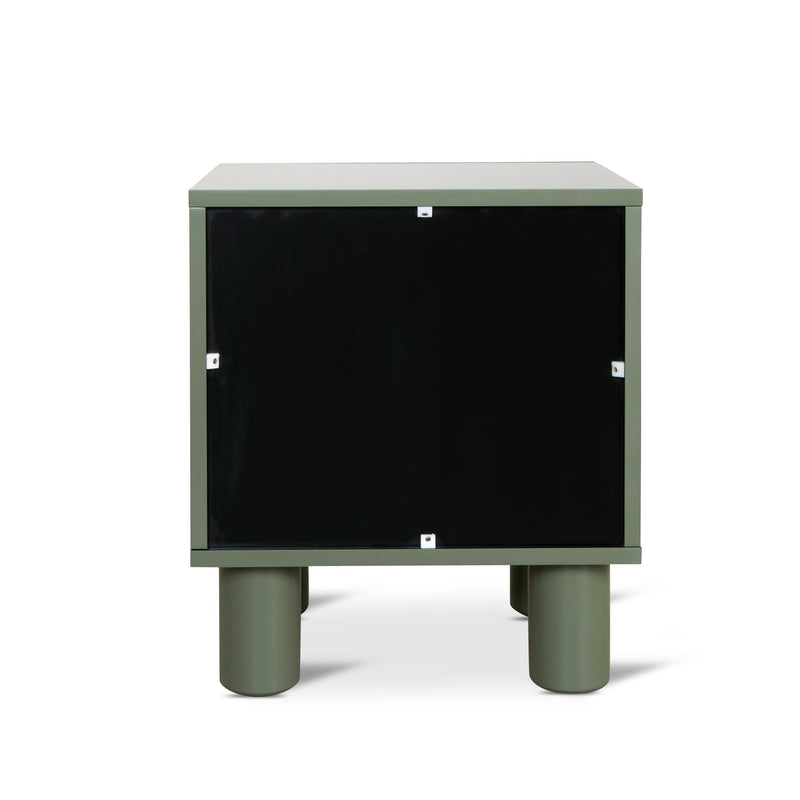 CST10075-KD 48cm Bedside Table - Green