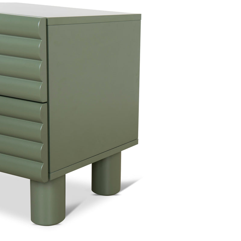 CST10075-KD 48cm Bedside Table - Green