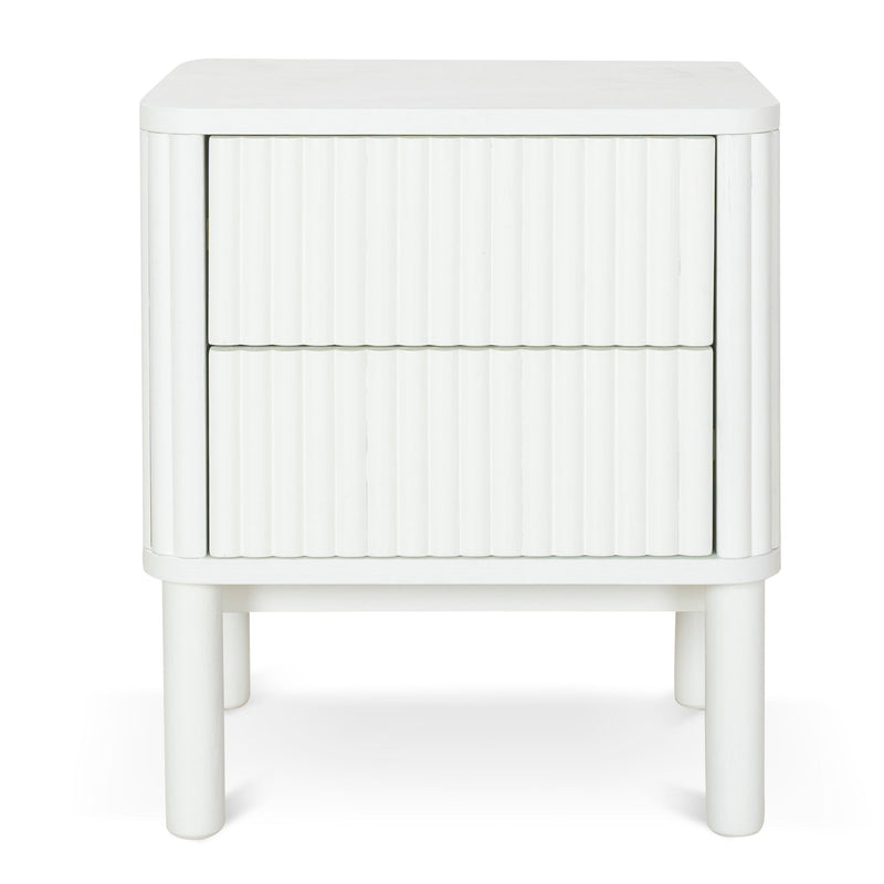 CST10101-KD Bedside Table - Warm White