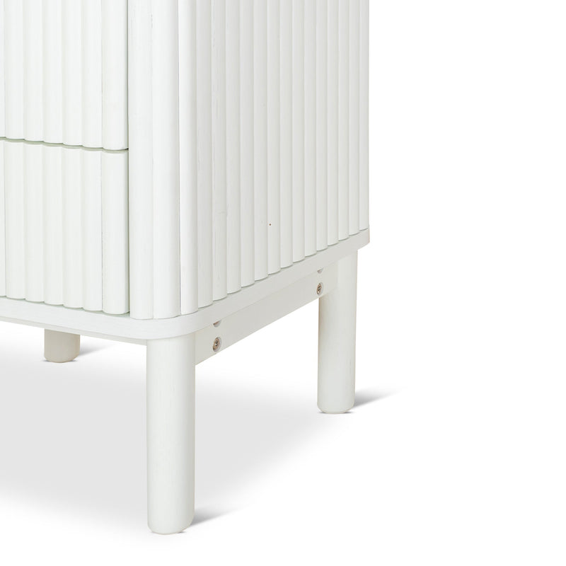 CST10101-KD Bedside Table - Warm White