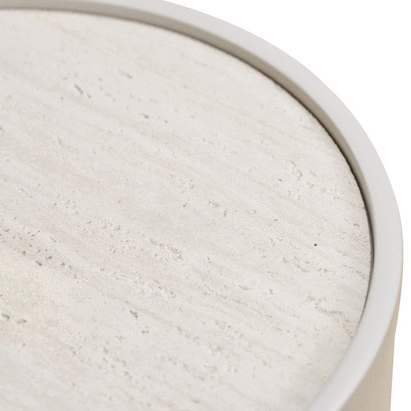 CST8637-IG Bedside Table - Warm Grey