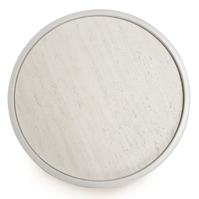 CST8637-IG Bedside Table - Warm Grey