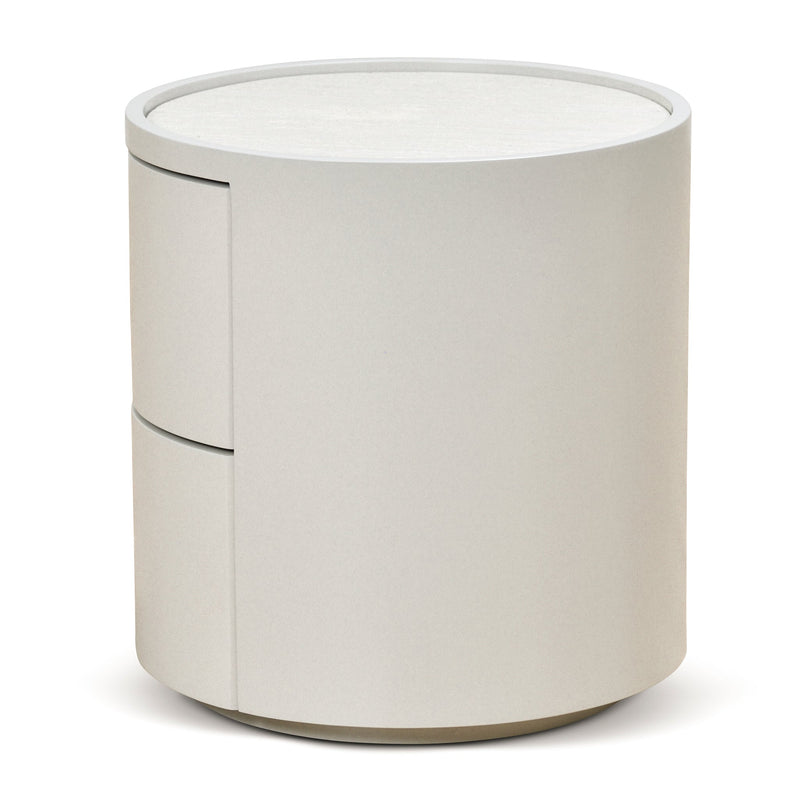 CST8637-IG Bedside Table - Warm Grey
