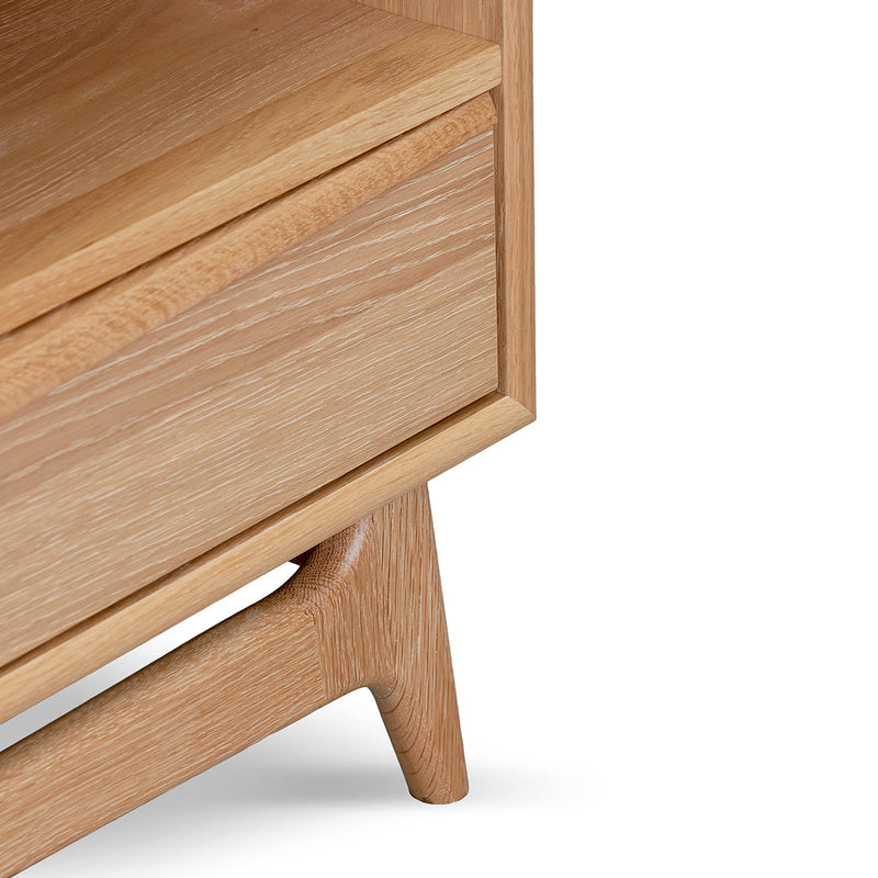 CTV8390-VN Narrow TV Entertainment Unit - Natural Oak