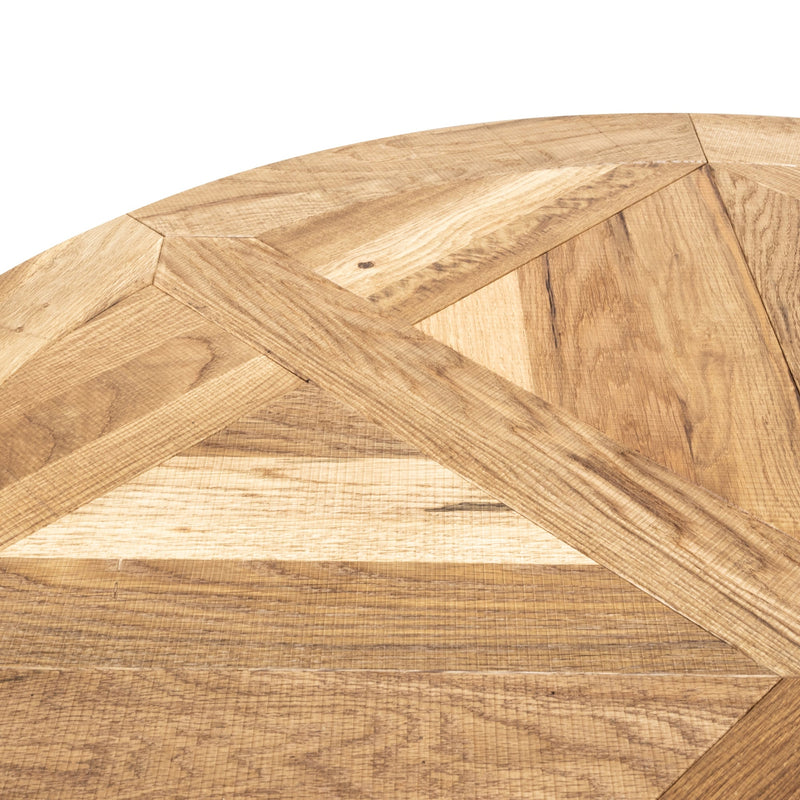 CDT2801-VN Round Dining Table - Oak
