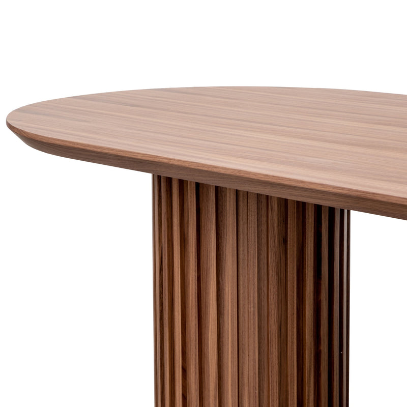 CDT2885-CN 2.2m Dining Table - Walnut