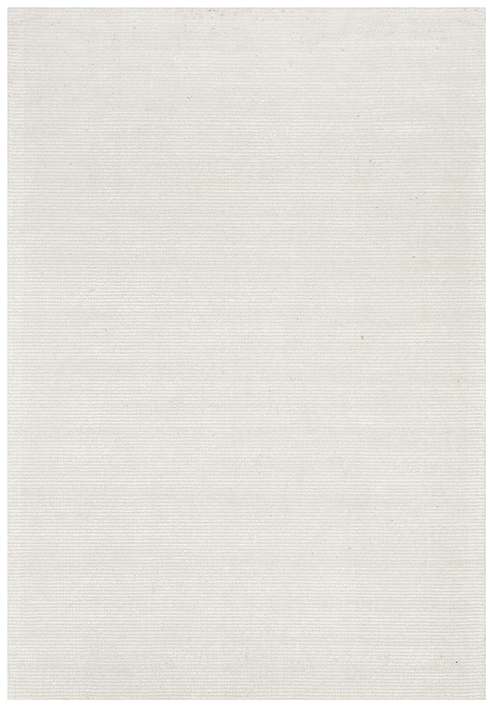 Allure Ivory Cotton Rayon Rug