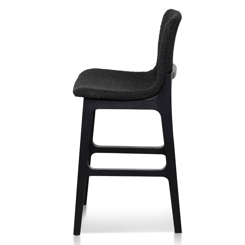 CBS8153-SD 65cm Bar Stool - Full Black