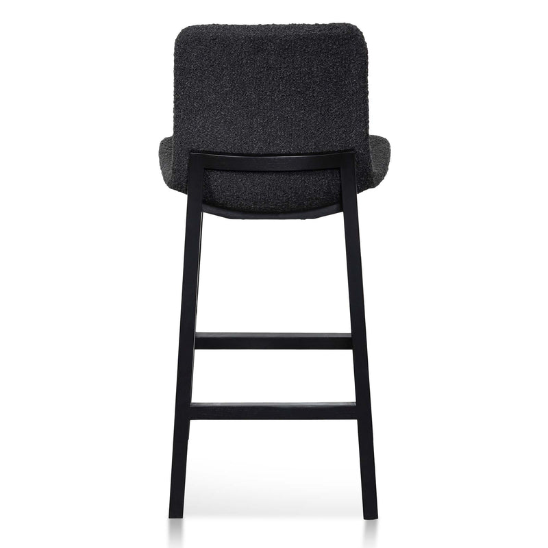 CBS8153-SD 65cm Bar Stool - Full Black