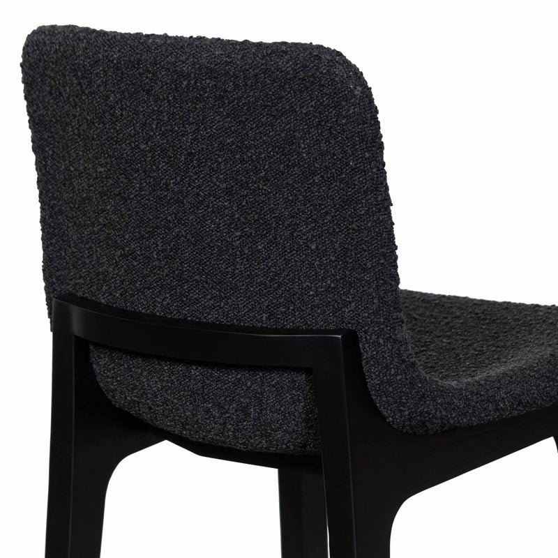 CBS8153-SD 65cm Bar Stool - Full Black