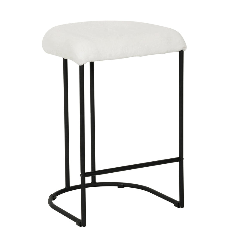 CBS8210-FH 65cm Bar Stool - White Rabbit (Set of 2)