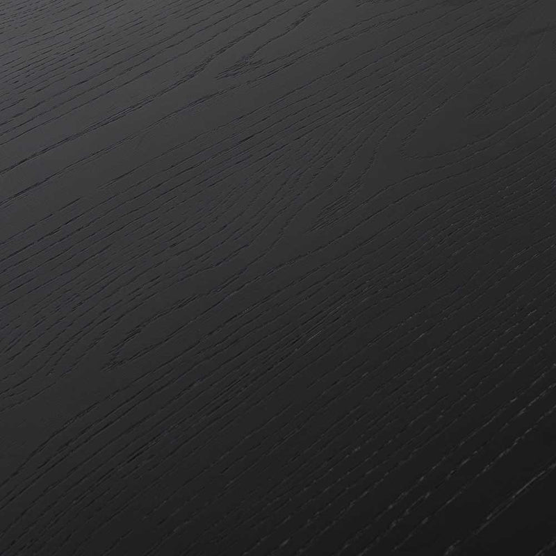 CDT6423-CN 2.8m Wooden Dining Table - Black