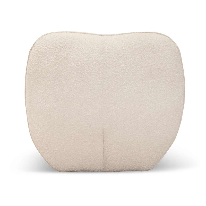 CLC6869-CA Lounge Chair - Ivory White Boucle