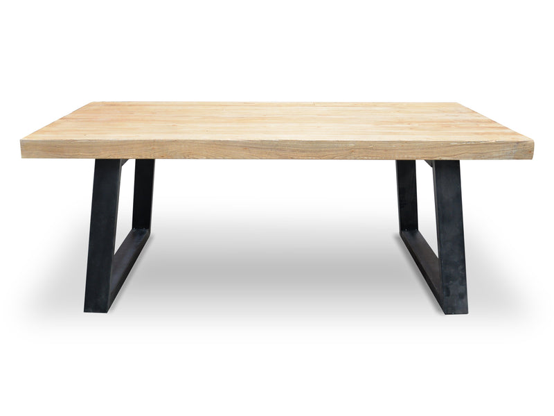 CDT050 1.98m Reclaimed Elm Wood Dining Table