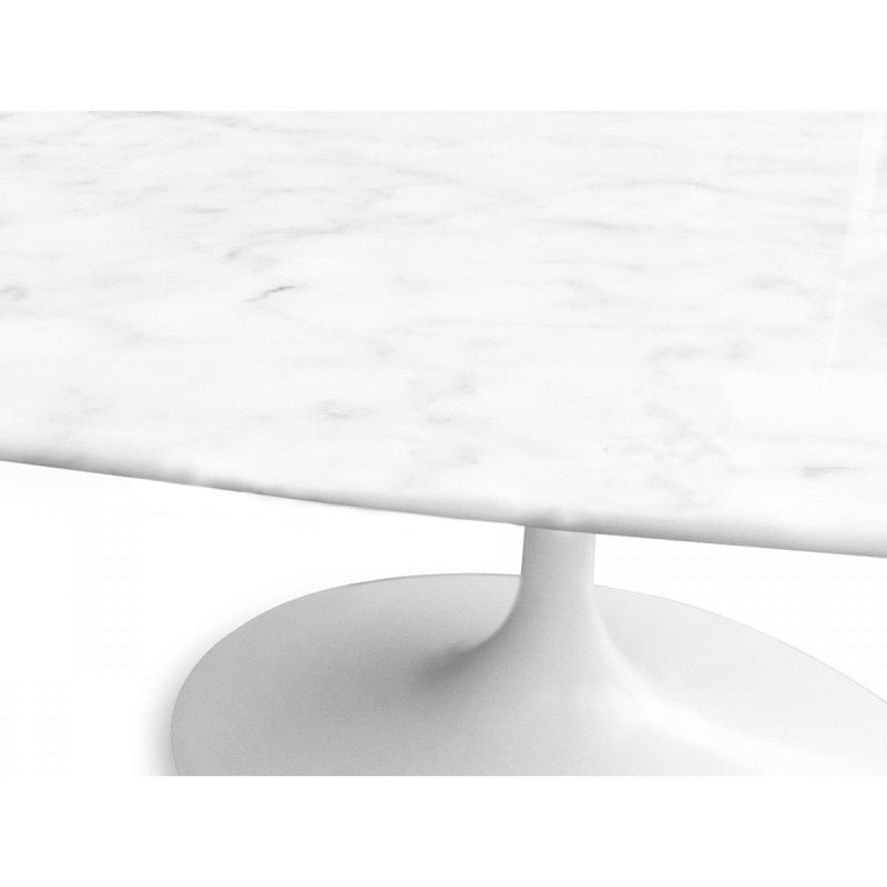 CDT120A Oval 2m Marble Dining Table