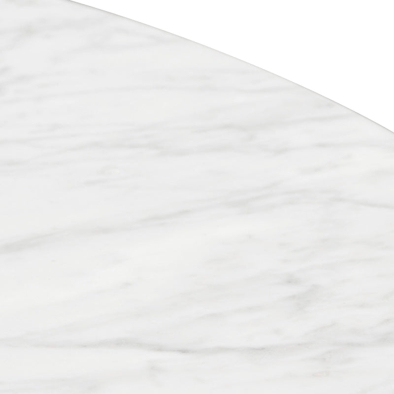 CDT6214-SD 1.5m Round Marble Dining Table - Black