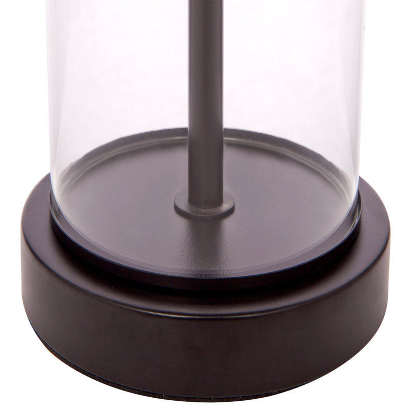 East Side Table Lamp - Black with Black Shade Default Title