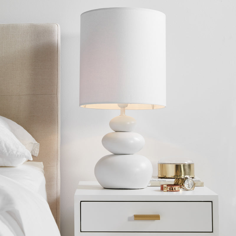 Koa Table Lamp - White Matt Ceramic Default Title