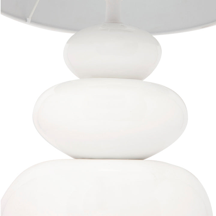 Koa Table Lamp - White Matt Ceramic Default Title