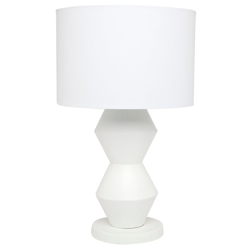 Abstract Table Lamp - White Default Title