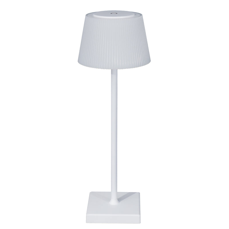 Tate Rechargeable Touch Lamp - White Default Title