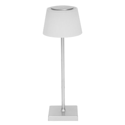 Tate Rechargeable Touch Lamp - Silver Default Title