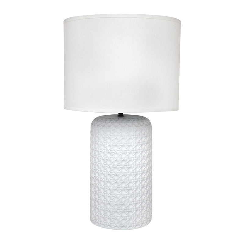 Patronga Table Lamp - White Default Title