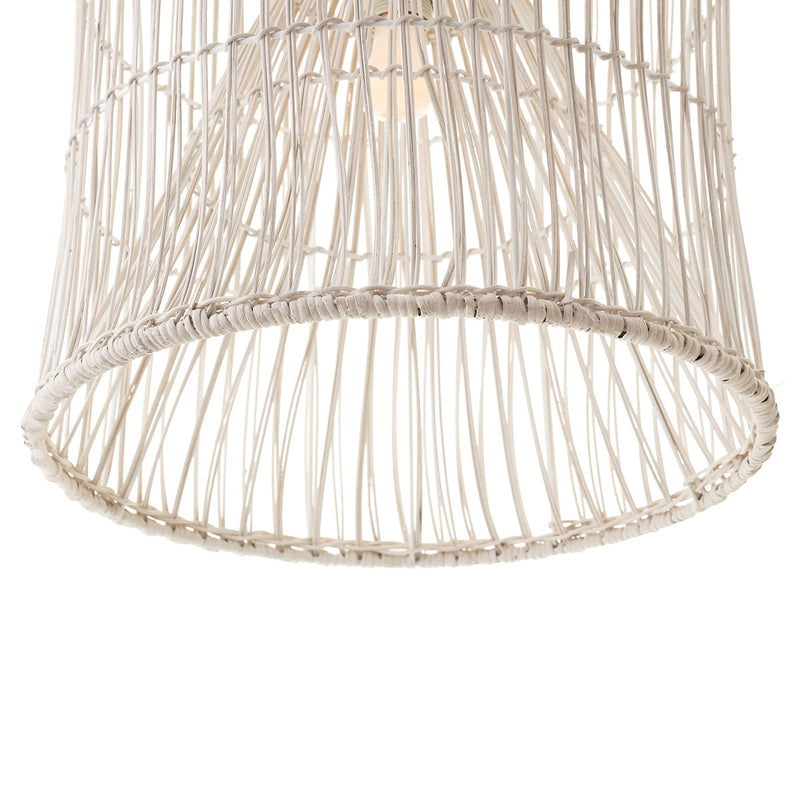 Ventura Rattan Pendant - Bell White Default Title