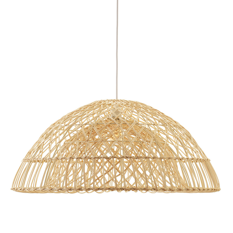 Longport Rattan Pendant - Dome Default Title