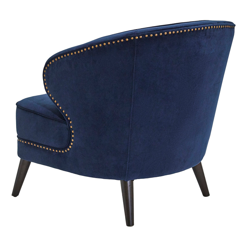 Hallie Arm Chair - Navy Velvet Default Title